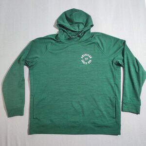 American Eagle Flex pullover Hoodie men's size XXL green with graphic design